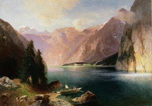 Koenigssee olja på duk